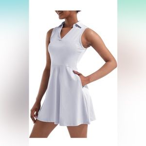 Woman’s Tennis - Golf Dress, separate Shorts with Pockets